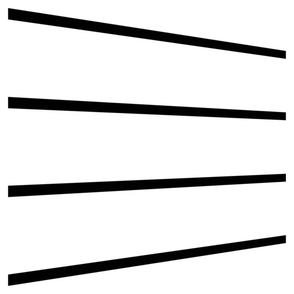 Líneas Perspectiva Líneas Anguladas Inclinadas Oblicuas Diagonales Elementos Diseño Vectores — Archivo Imágenes Vectoriales