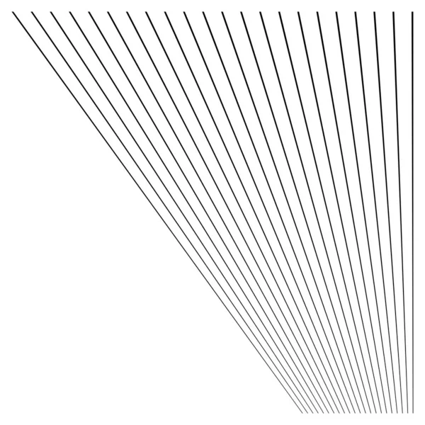 Linhas Perspectiva Linhas Anguladas Inclinadas Oblíquas Diagonais Listras Elemento Design — Vetor de Stock