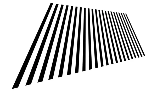 ３次元の線とストライプ 遠近法 収束線 株式ベクトルイラスト クリップアートグラフィック — ストックベクタ