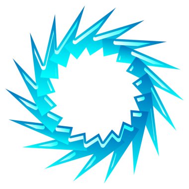 Parlak, parlak, soyut, dairesel tasarım element vektörü - stok vektör illüstrasyonu, klip- sanat grafikleri