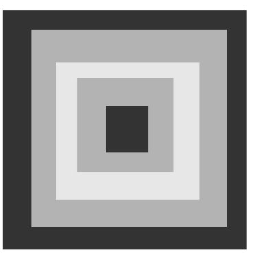 Üstüste binen rastgele kareler soyut gri ölçekli geometrik vektör çizimi