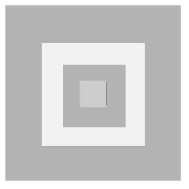 Üstüste binen rastgele kareler soyut gri ölçekli geometrik vektör çizimi