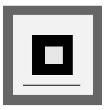 Üstüste binen rastgele kareler soyut gri ölçekli geometrik vektör çizimi