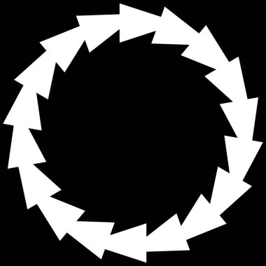 Parlak, soyut, dairesel tasarım elemanı vektörü