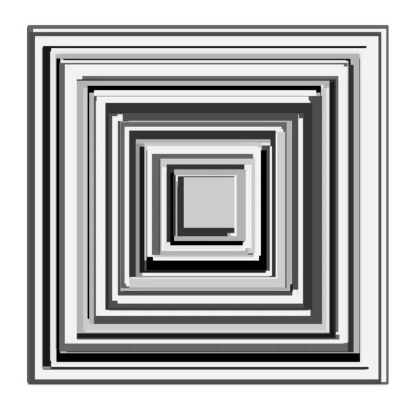 重叠的随机二乘抽象灰度几何向量图 — 图库矢量图片
