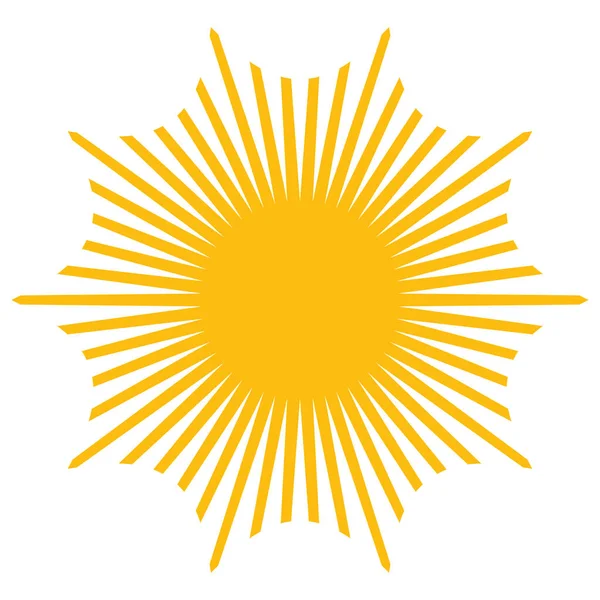 Fiyat flaşı, yıldız patlaması, güneş patlaması simgesi, şekil vektörü - stok vektör illüstrasyonu, klip- sanat grafikleri