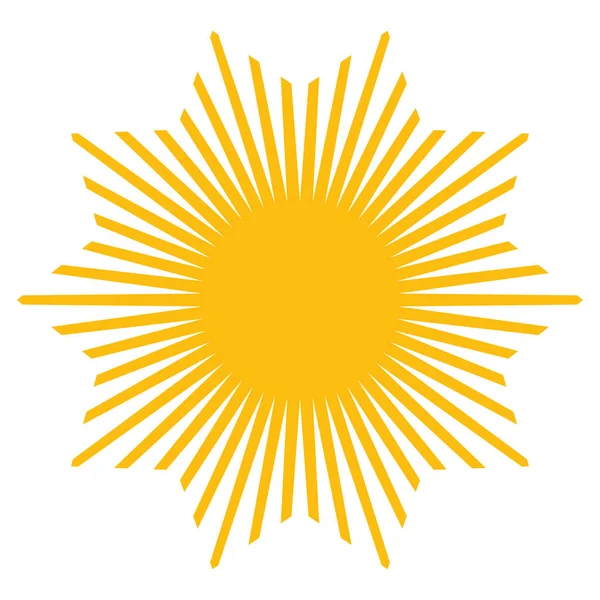 Fiyat flaşı, yıldız patlaması, güneş patlaması simgesi, şekil vektörü - stok vektör illüstrasyonu, klip- sanat grafikleri