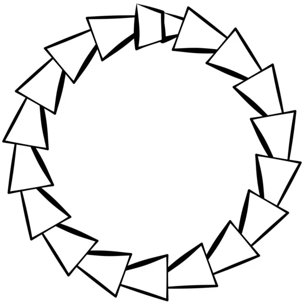 Brilhante Brilhante Abstrato Radial Vetor Elemento Design Circular —  Vetores de Stock