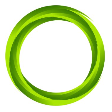 Sarmal, girdap ve girdap, girdap elementi. Girdap, kasırga segmentli eşmerkezli daireler, halka tasarım elementi - stok vektör illüstrasyonu, klip- sanat grafikleri