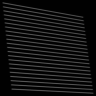 Perspektifte 3D çizgiler, açılı, eğimli, eğimli ve köşegen çizgiler, çizgili vektör tasarım ögesi - stok vektör çizimi, klip- sanat grafikleri