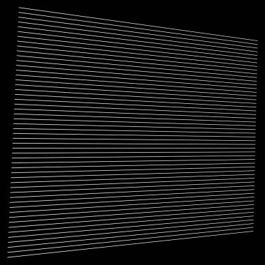 Perspektifte 3D çizgiler, açılı, eğimli, eğimli ve köşegen çizgiler, çizgili vektör tasarım ögesi - stok vektör çizimi, klip- sanat grafikleri