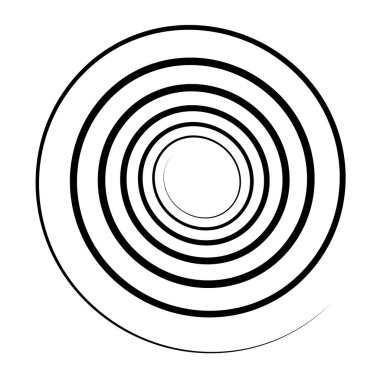 Vektörler, girdaplar, girdaplar dizayn ögesi vektörü