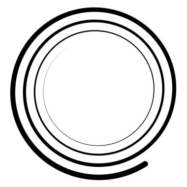 Vektörler, girdaplar, girdaplar dizayn ögesi vektörü