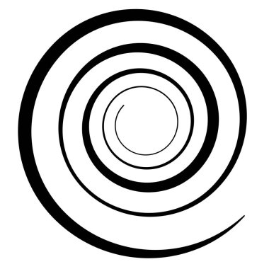 Vektörler, girdaplar, girdaplar dizayn ögesi vektörü