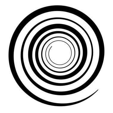 Vektörler, girdaplar, girdaplar dizayn ögesi vektörü