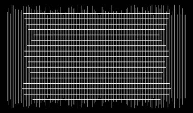 Çizgiler, çizgiler ızgarası, örgü soyut geometrik vektör şablonu, doku ögesi