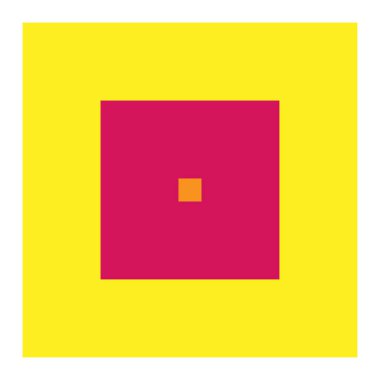 Renkli rastgele kareler soyut geometrik element - stok vektör illüstrasyonu, klip-sanat grafikleri