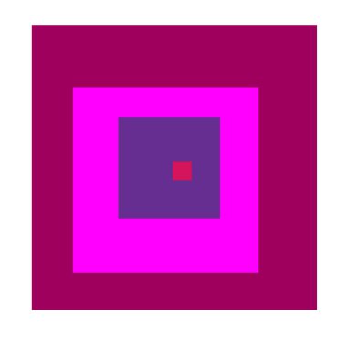 Renkli rastgele kareler soyut geometrik element - stok vektör illüstrasyonu, klip-sanat grafikleri