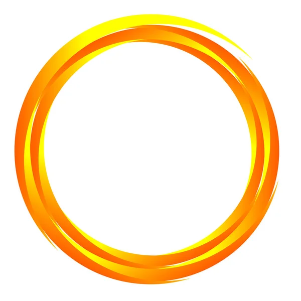 Spirale Tourbillon Tourbillon Élément Tourbillon Tourbillon Tourbillon Segmenté Cercles Concentriques — Image vectorielle