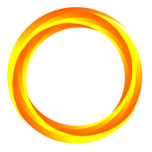 Espiral Rodopiar Girar Elemento Turbilhão Whirlpool Círculos Concêntricos Segmentados Redemoinho — Vetor de Stock