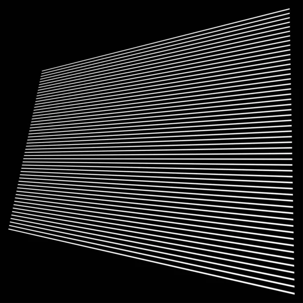 Lijnen Perspectief Schuine Schuine Schuine Diagonale Lijnen Strepen Vector Design — Stockvector