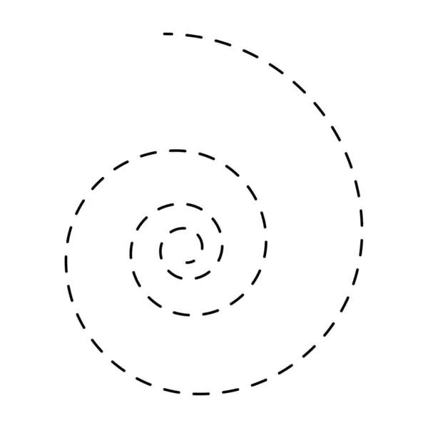 Spirals Swirl Twirl Design Element Vector — Stock Vector
