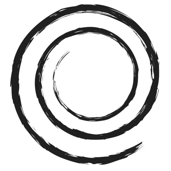 Spirale Vârtej Element Design Twirl Vector Ilustrație Vectorială Stoc Grafică — Vector de stoc