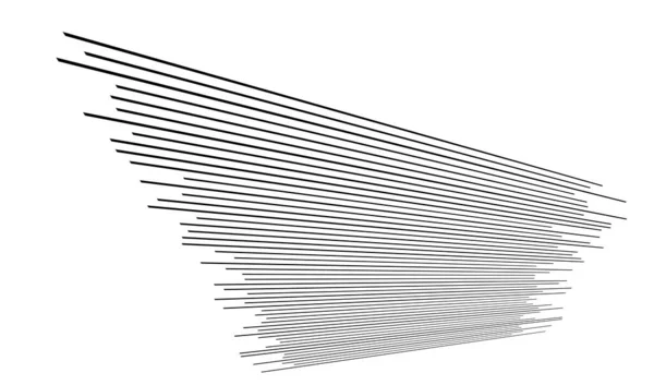 Líneas Perspectiva Líneas Anguladas Inclinadas Oblicuas Diagonales Elementos Diseño Vectores — Archivo Imágenes Vectoriales