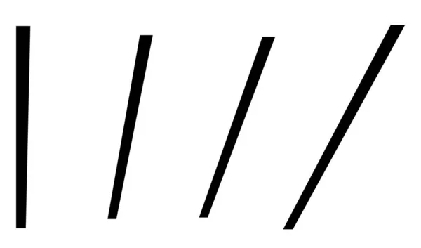 Lignes Perspective Lignes Angulaires Obliques Obliques Diagonales Éléments Conception Vectoriels — Image vectorielle