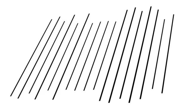 Лінії Перспективі Кутові Косі Косі Діагональні Лінії Стрічки Векторний Елемент — стоковий вектор