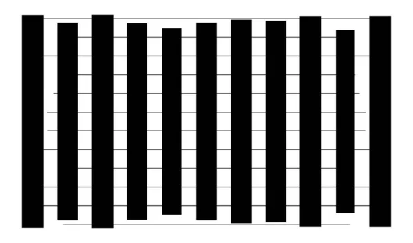 Linien Streifenraster Maschen Abstrakte Geometrische Vektormuster Texturelement — Stockvektor