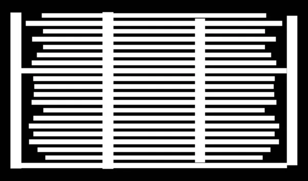 Линии Сетка Полос Сетка Абстрактный Геометрический Векторный Узор Текстурный Элемент — стоковый вектор
