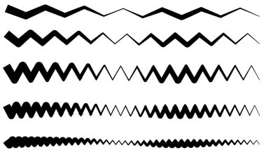 Çizgi, çizgi elementi bozulmuş, deforme olmuş efekt