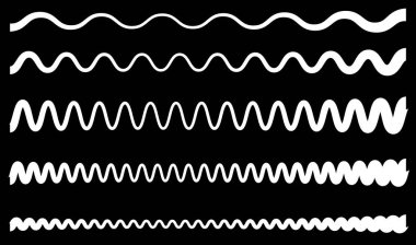 Çizgi, çizgi elementi bozulmuş, deforme olmuş efekt