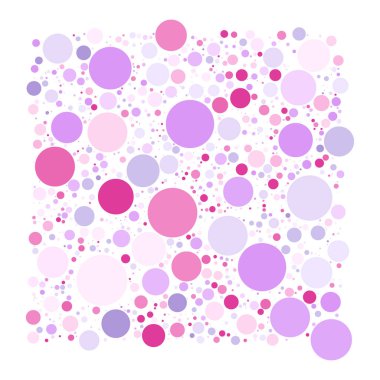 Rastgele daireler vektör deseni, doku - stok vektör çizimi, klip- sanat grafikleri