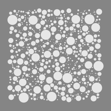 Rastgele daireler vektör deseni, doku - stok vektör çizimi, klip- sanat grafikleri