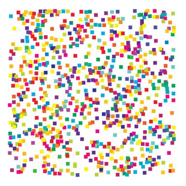 Rastgele kareler vektör deseni, doku - stok vektör illüstrasyonu, kırpma sanatı grafikleri