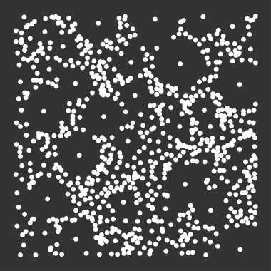 Rastgele daireler vektör deseni, doku - stok vektör çizimi, klip- sanat grafikleri