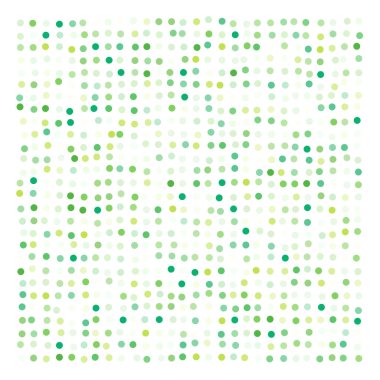 Küçük noktalar, noktalı, daire şeklinde. Nokta, noktalama dokusu. Noktacı, noktacılık geçmişi. Rastgele polkadotlar, benekler