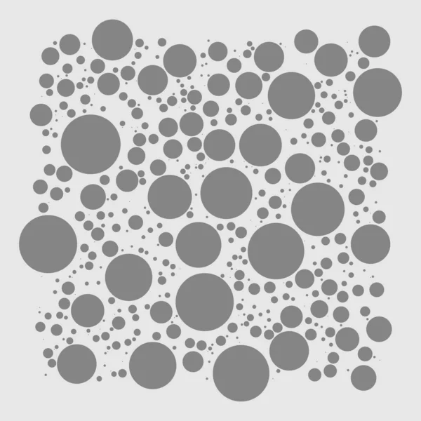Cercles Aléatoires Motif Vectoriel Texture Illustration Vectorielle Stock Graphiques Clip — Image vectorielle