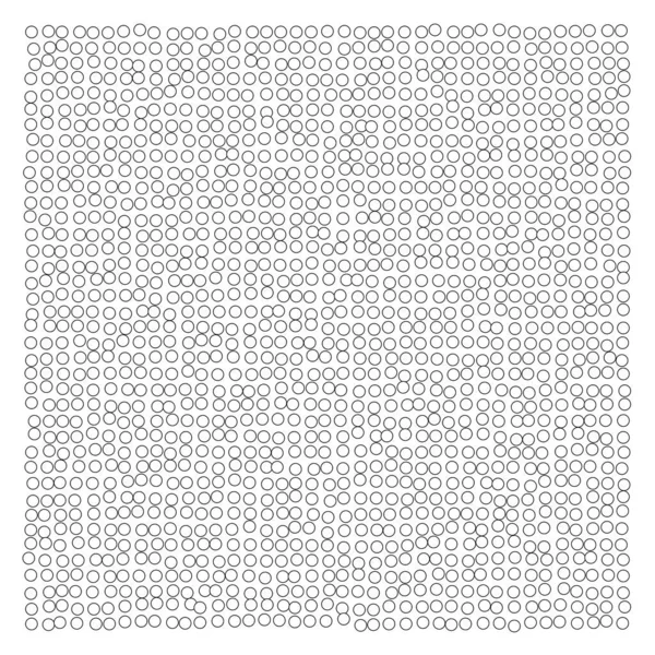 Small Dots Dotted Circle Pattern Stipple Stippling Texture Pointillist Pointillism — Stock Vector