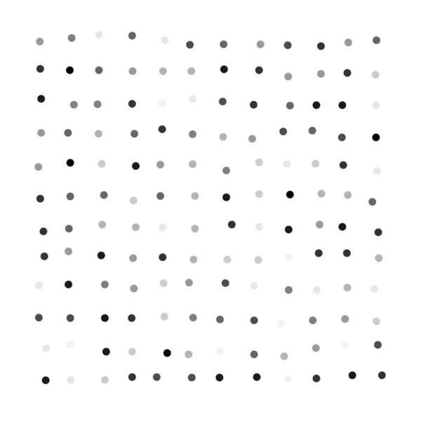 圆形图案 波纹质感 指针主义者 点滴主义背景 随机的Polkadots Specklles — 图库矢量图片