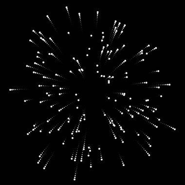 Rastgele noktalar, daireler ve polkadotlar yayılıyor, yayılıyor. Konfeti etkisi elementi