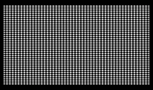 Zig Zag Krzyżyk Krzyżyk Krawędzi Element Wzoru — Wektor stockowy