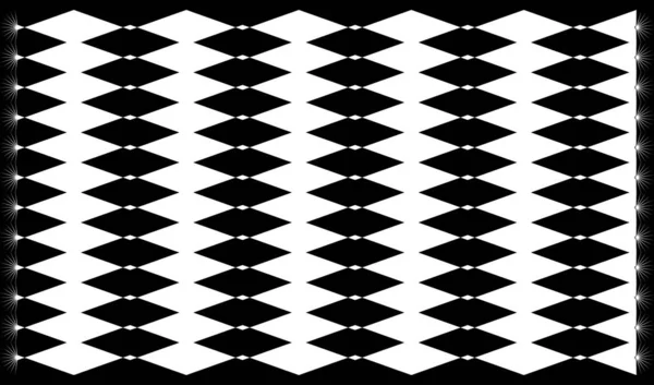 Zig Zag Cross Cross Edgy Lines Pattern Element — стоковый вектор