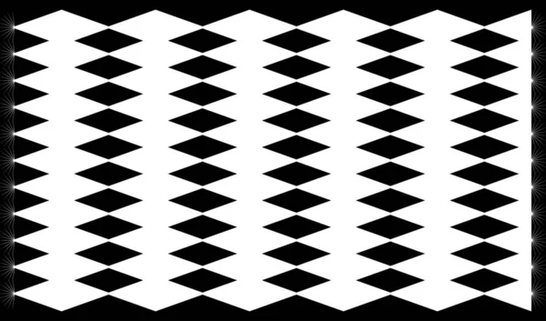 Zig Zag Elemento Patrón Líneas Borde Cruzado — Vector de stock