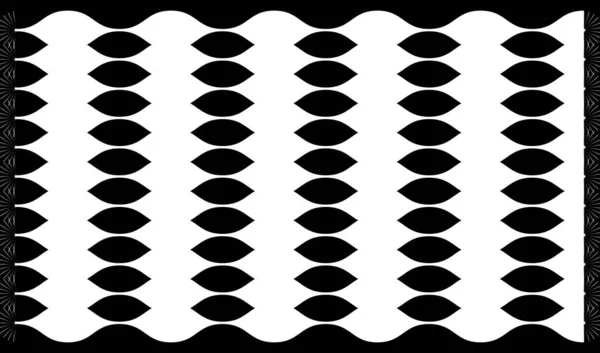 Wellige Wellenförmige Wellenlinien Streifenmuster Texturelement — Stockvektor