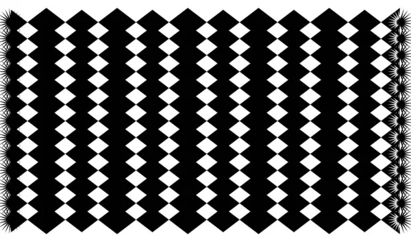 Zig Zag Cross Cross Edgy Lines Pattern Element — стоковый вектор