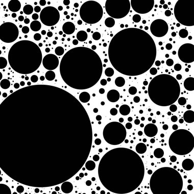 Rastgele noktalar, daireler, noktalı desen, doku vektörü. Noktalama, noktalama noktası arkaplanı