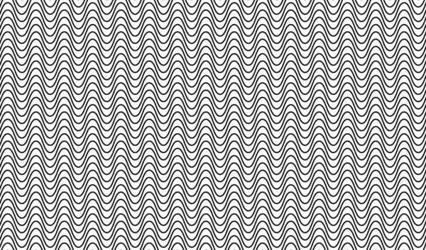 Wavy Waving Wave Lines Stripes Pattern Texture Element — Stock Vector